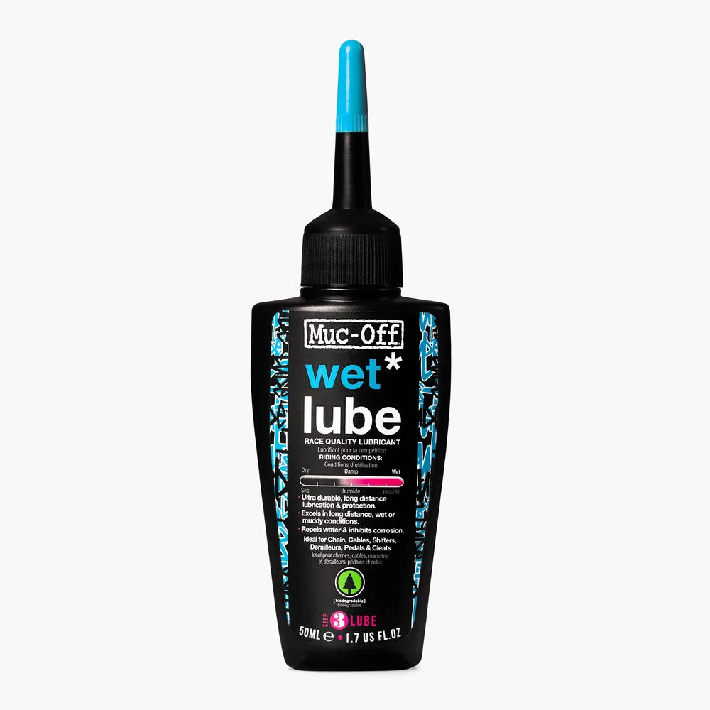 Muc-Off Wet Lube 50 ml – märän kelin ketjuöljy