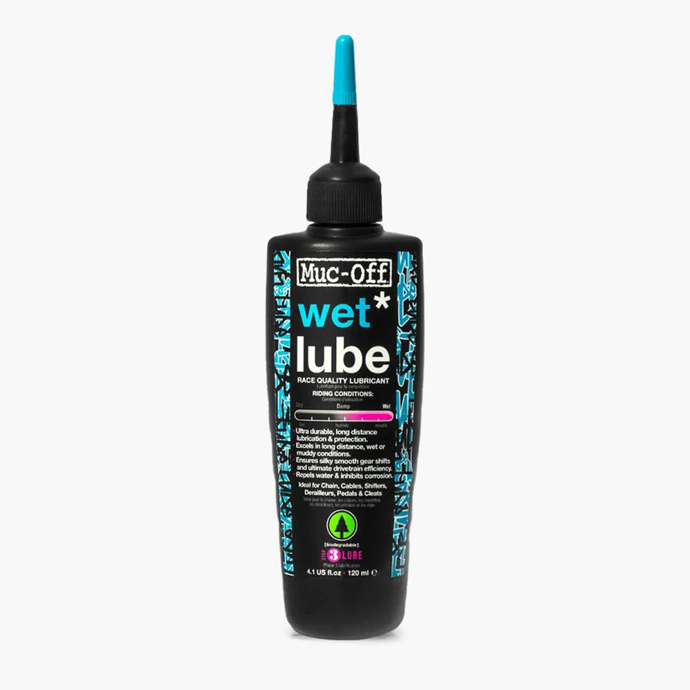 Muc-Off Wet Lube 120 ml – märän kelin ketjuöljy