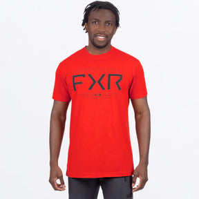 FXR M Helium Premium T-Shirt 24-Red/Black