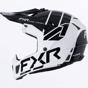 FXR Clutch Comp MX Helmet White/Black