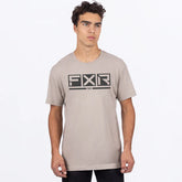 FXR M Podium Premium T-Shirt 24-Stone/Asphalt