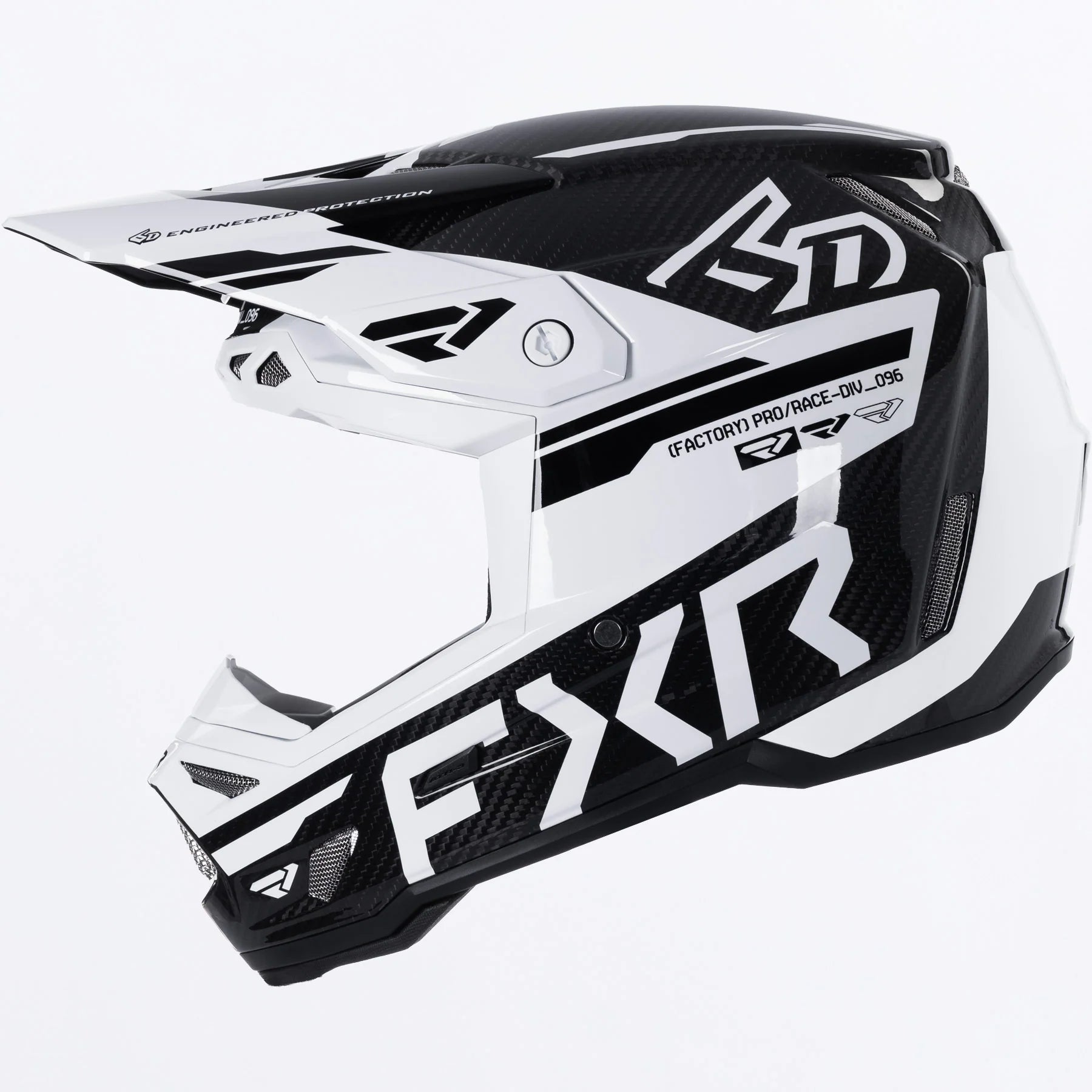 FXR 6D ATR-3 FIM Helmet - FIM hyväksytty kypärä
