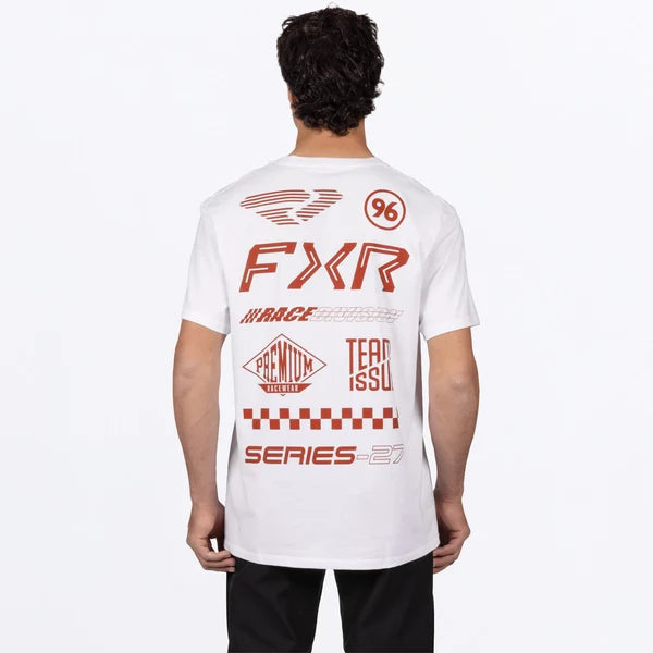 FXR M Pedigree Premium T-Shirt  White/Kash