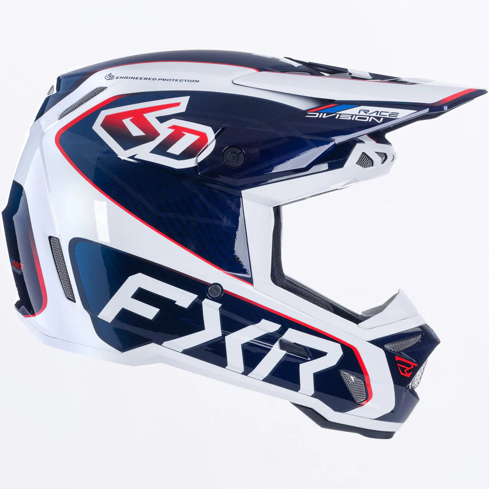 FXR 6D ATR-3 FIM Helmet - FIM hyväksytty kypärä