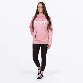 FXR W Hydrogen Tech PO Hoodie Rose