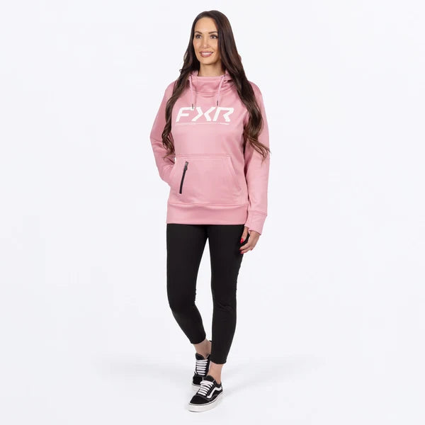 FXR W Hydrogen Tech PO Hoodie Rose