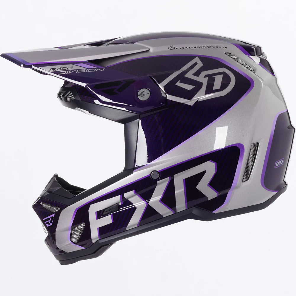 FXR 6D ATR-3 FIM Helmet - FIM hyväksytty kypärä