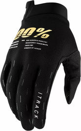 100% GLOVE YTH ITRACK BK