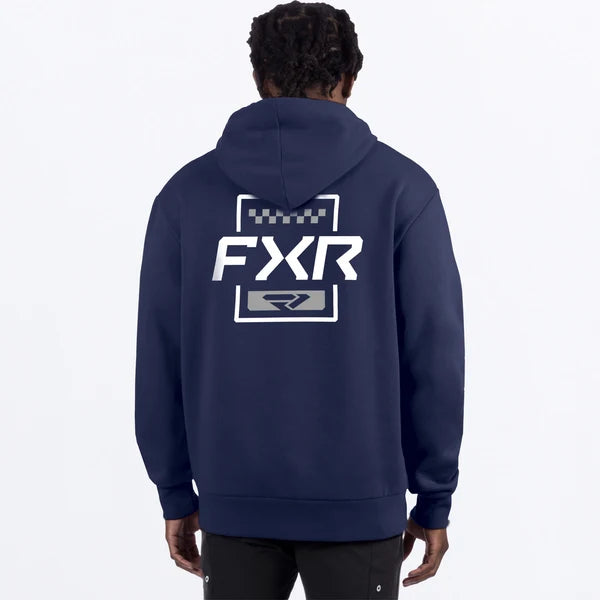 FXR M Mitered Cotton PO Hoodie Midnight/Grey