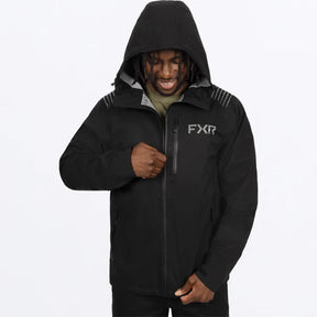 FXR M Adventure lite tri-laminate jacket black/grey