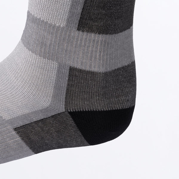FXR Riding Sock AIR Char/Grey