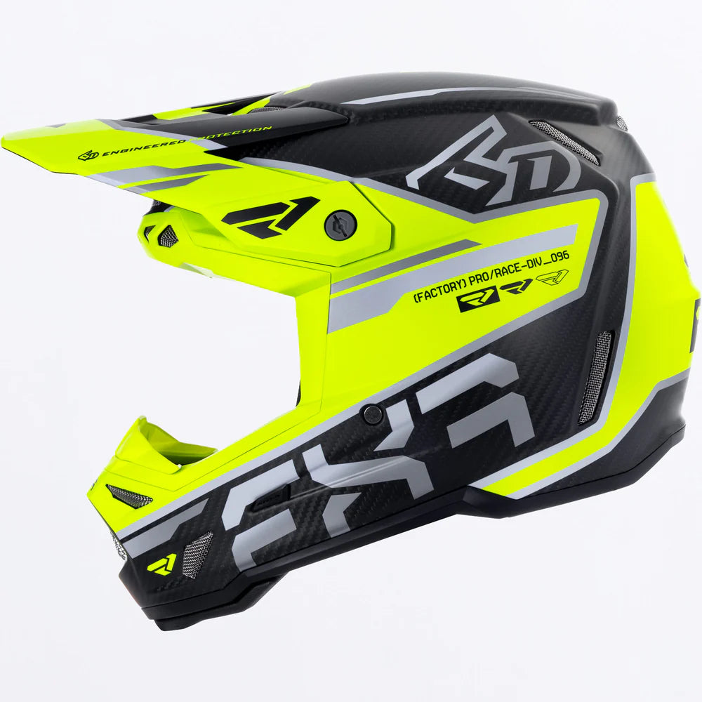 FXR 6D ATR-3 FIM Helmet - FIM hyväksytty kypärä