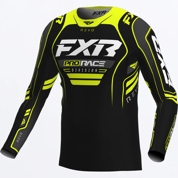 FXR Yth Revo MX Jersey Toxic