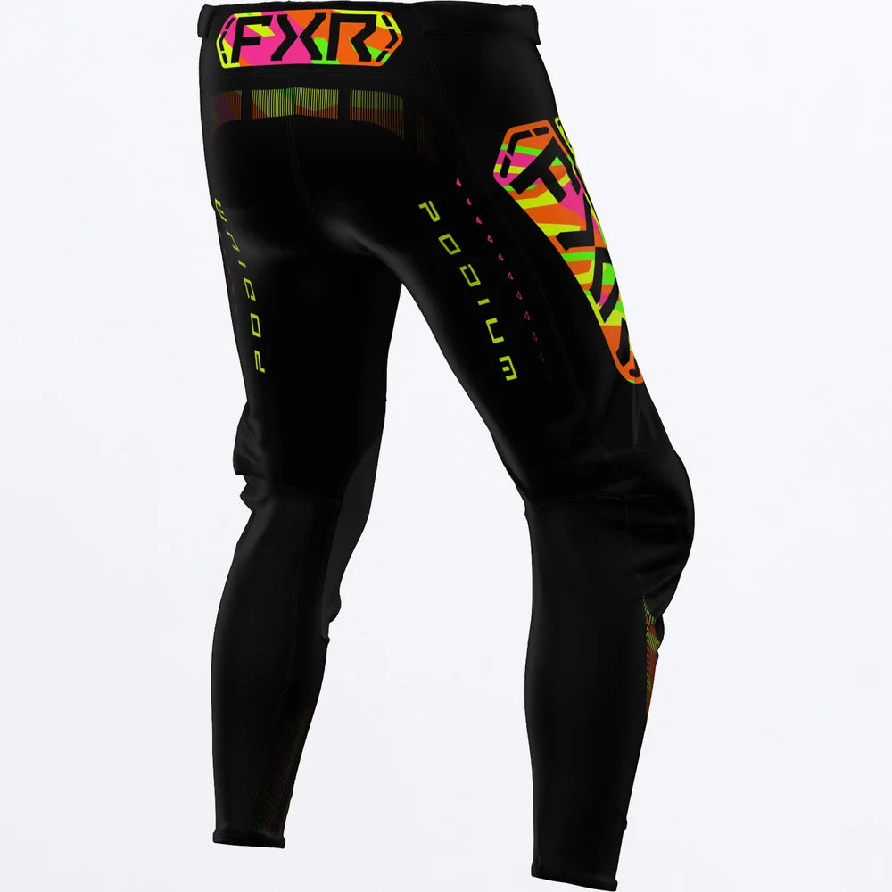 FXR Yth Podium MX Pant Sherbet Camo