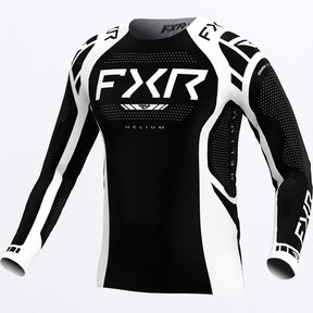 FXR Helium MX Jersey 25.7-Black/White