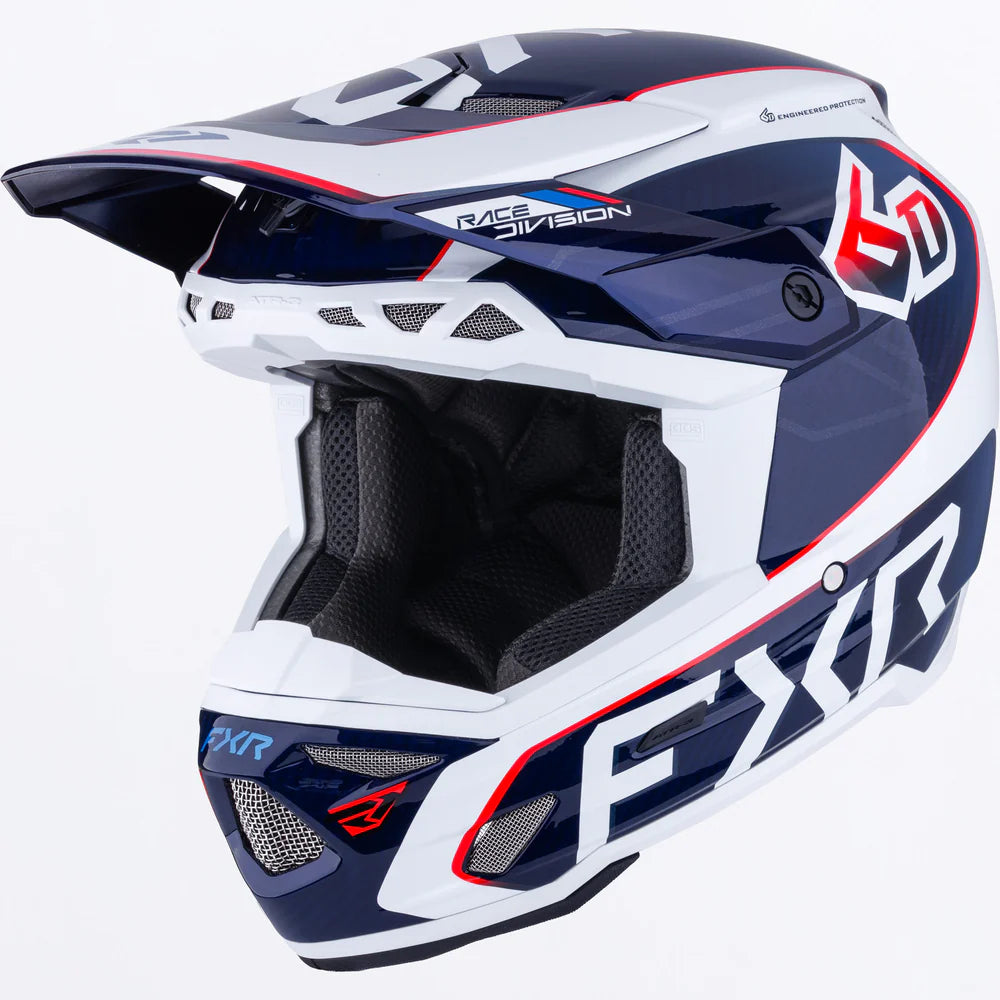 FXR 6D ATR-3 FIM Helmet - FIM hyväksytty kypärä