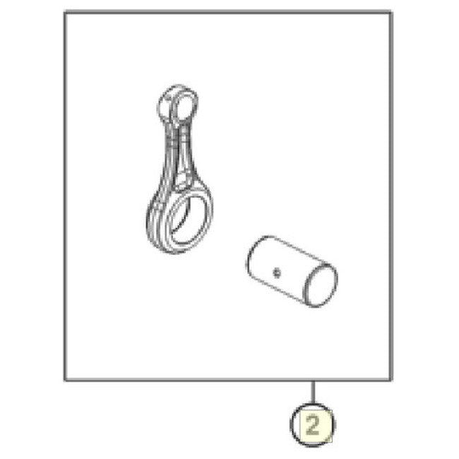 alkuperäinen Kiertokanki sarja KTM SX-F 250 2023-