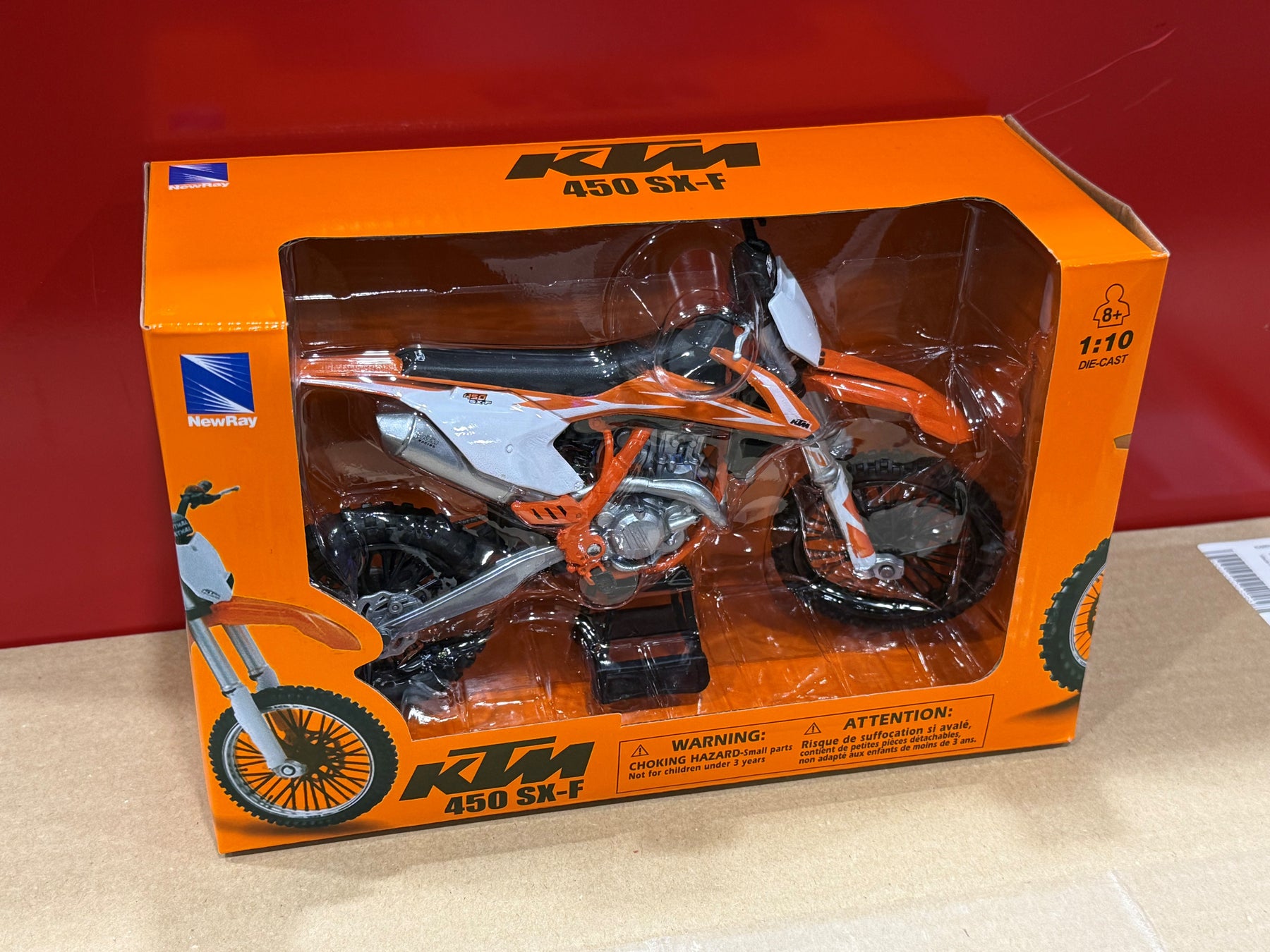 New-Ray, 1:10 KTM 450 SX-F 2017