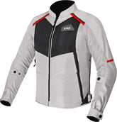 LS2 BREEZE MAN JACKET GREY BLACK RED