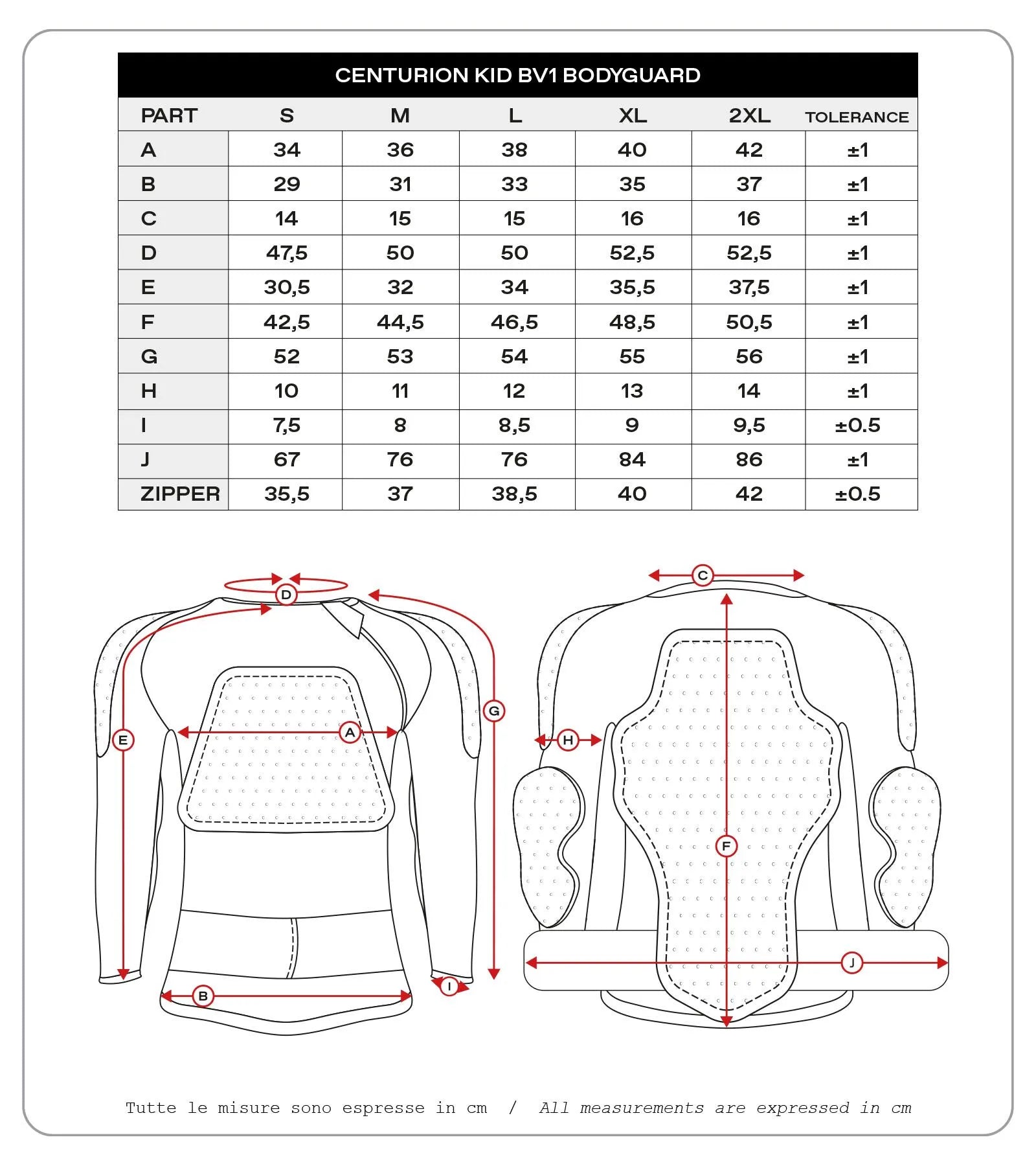 UFO Centurion lasten suojapaita