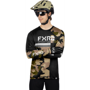 FXR M ProFlex UPF LS Jersey Camo/Black