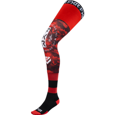 FXR Riding Sock Red/Black