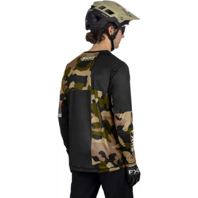 FXR M ProFlex UPF LS Jersey Camo/Black