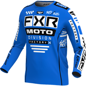 FXR Podium Gladiator MX Jersey Blue/Black