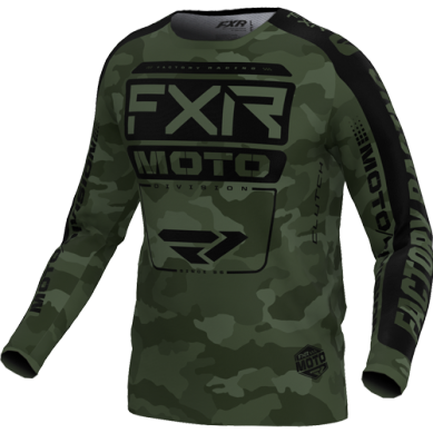 Clutch MX Jersey Camo/Black