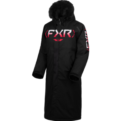 FXR W Warm-Up Coat Razz/Black