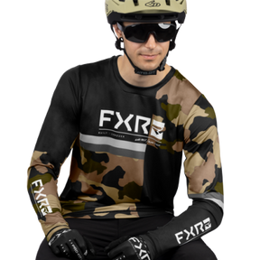 FXR M ProFlex UPF LS Jersey Camo/Black