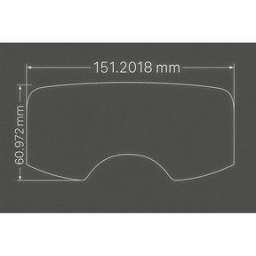 Vizor-x Protective films Oakley Airbrake / Leatt 6.5 Velocity (Pack of 2)