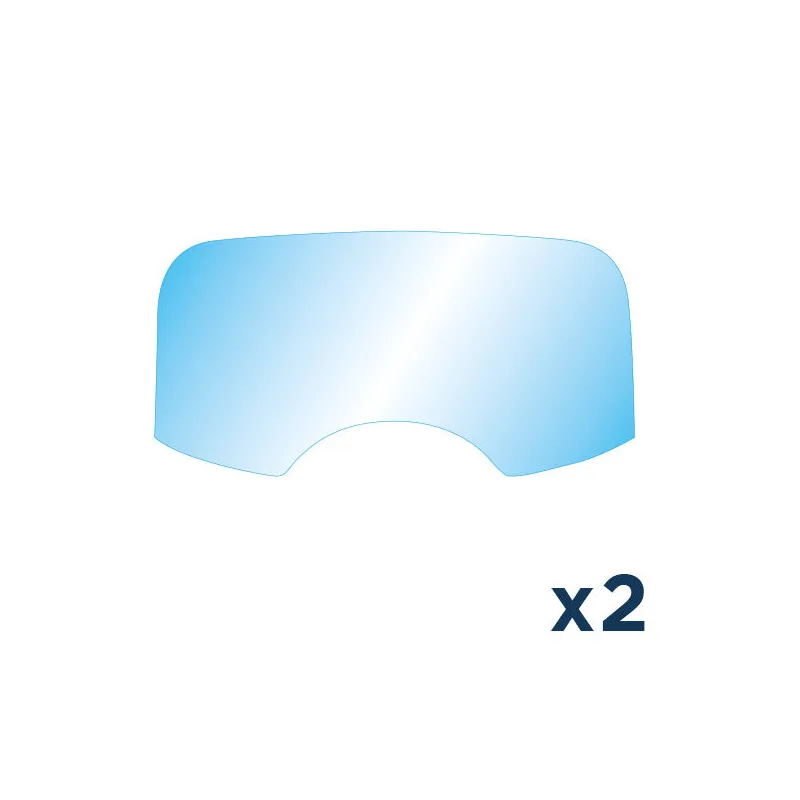 Vizor-x Protective films Oakley Airbrake / Leatt 6.5 Velocity (Pack of 2)
