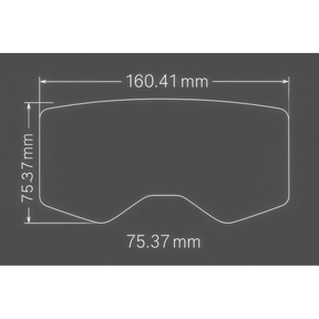 Vizor-x Protective films Scott Prospect / Alpinestars Vision (Pack of 2)