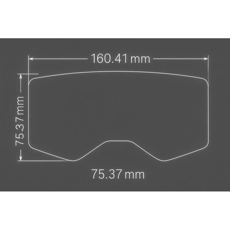 Vizor-x Protective films Scott Prospect / Alpinestars Vision (Pack of 2)