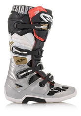 Alpinestars Saapas Tech 7 Musta/Hopea/Valk/Kulta